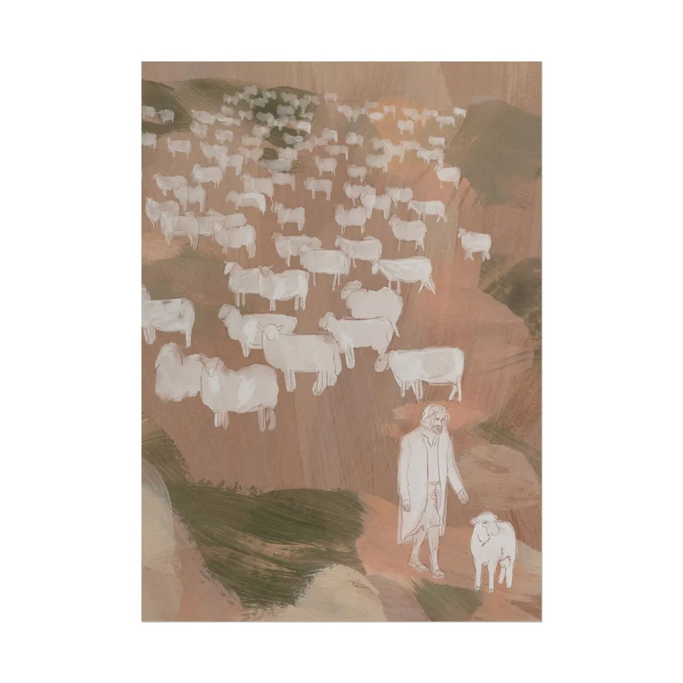 "What man of you, having an hundred sheep, if he lose one of them, doth not leave the ninety and nine in the wilderness, and go after that which is lost, until he find it?