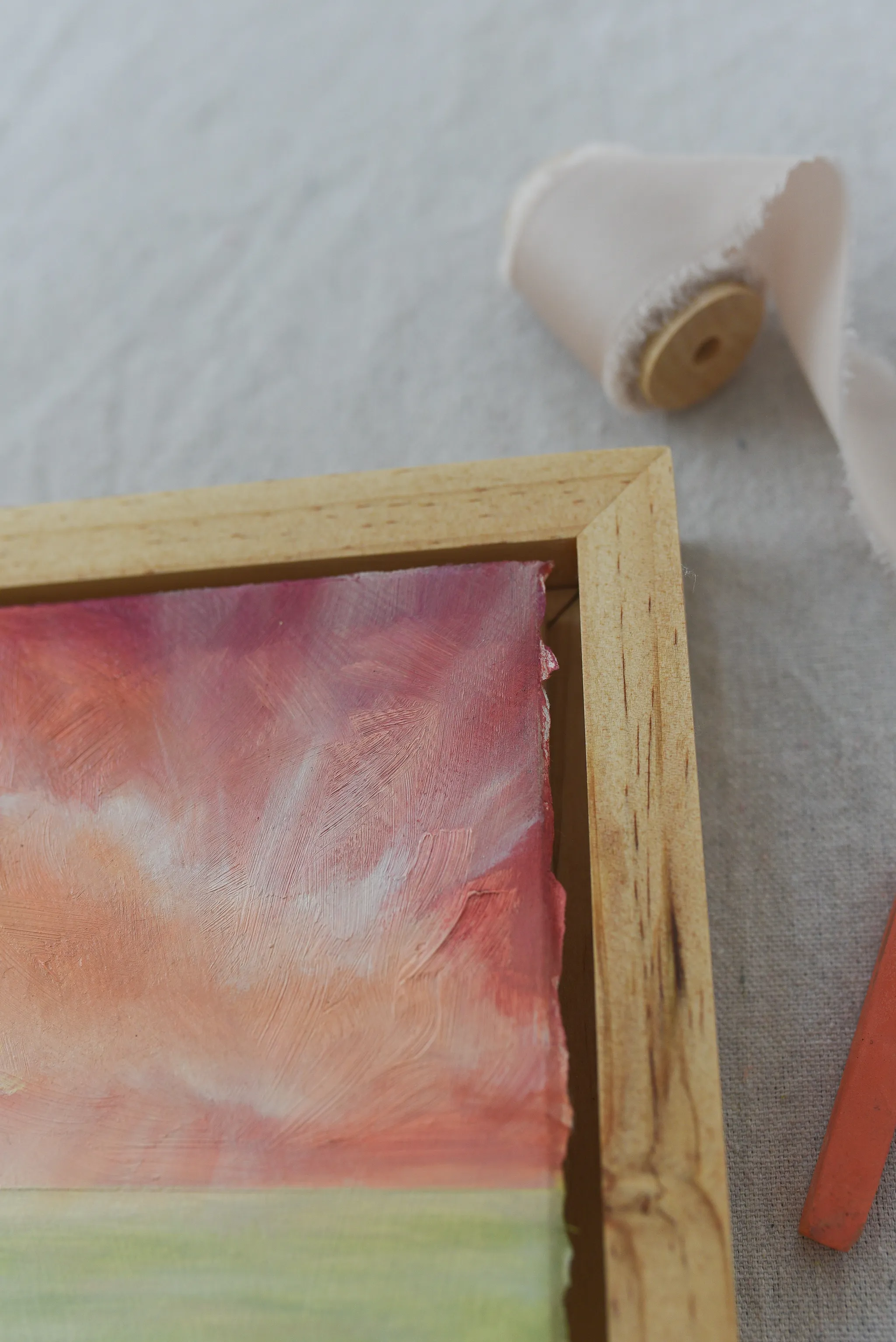 Radiant Dawn, view 4 of 5: A serene sunrise peeking through soft clouds, with beams of light illuminating the scene.