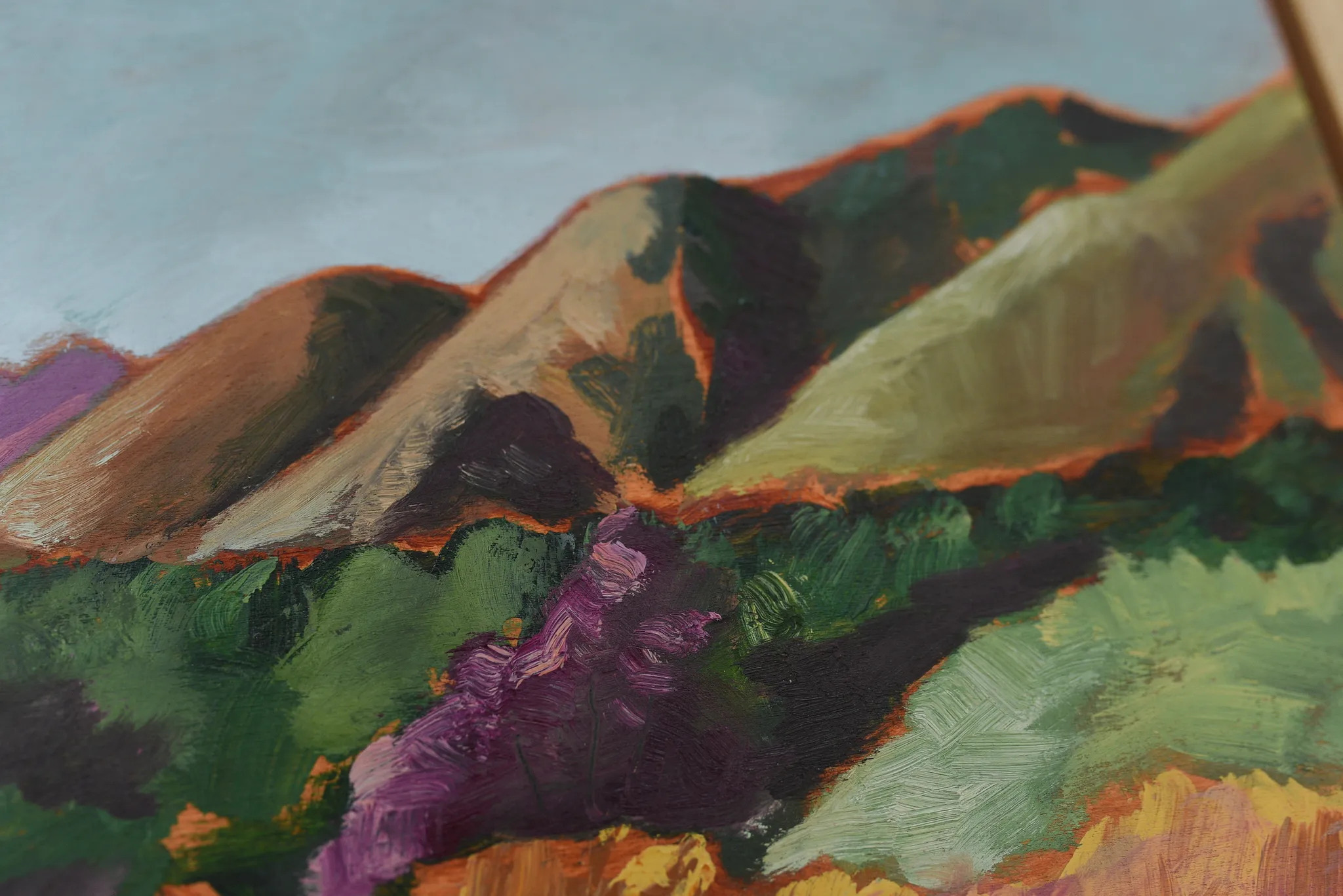Sunset Embrace, view 4 of 8: the stunning view from Woodland Hills overlooking the Valley, embodying the warmth and nurturing essence of the end of the day.