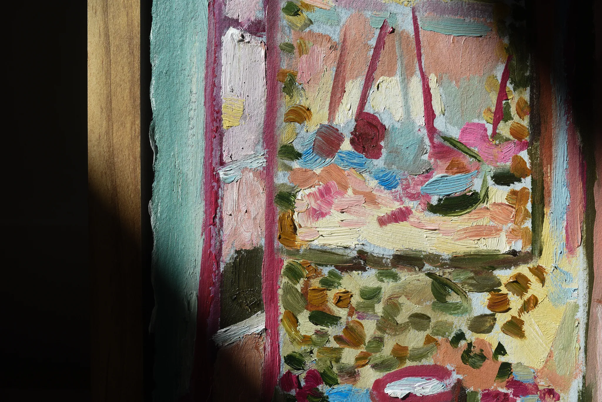 The (Subtle) Open Window after Matisse, view 6 of 8: this landscape offers a contemporary interpretation of Matisse's _The Open Window_, presented in a palette of muted tones.