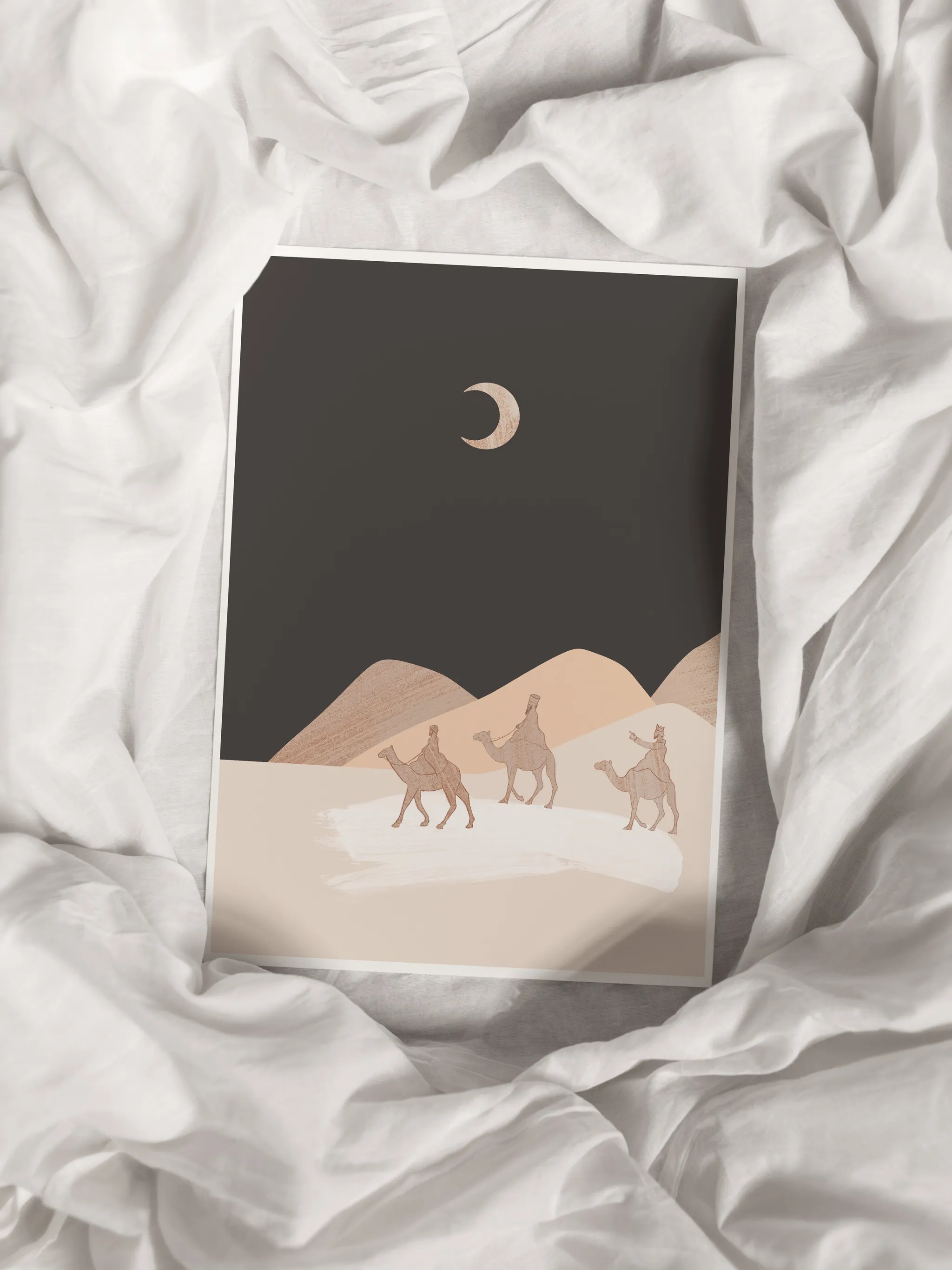 Wise Men and the Star Nativity, shown as a print.
